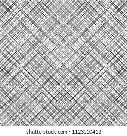 Grunge black and white stripe pattern. Distressed Texture. Vintage Background. Vector illustration.
