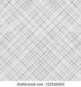 Grunge black and white stripe pattern. Distressed Texture. Vintage Background. Vector illustration.