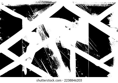 Grunge black and white texture abstract