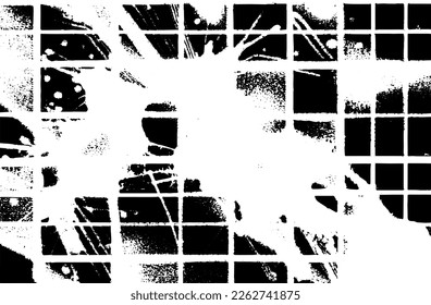 Grunge black and white texture abstract