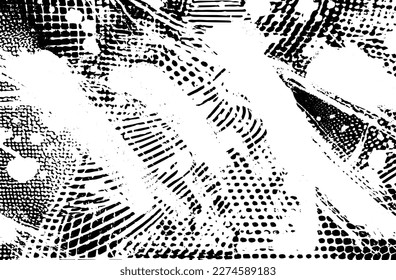 Grunge black and white texture abstract