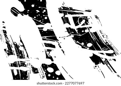 Resumen de textura gruesa en blanco y negro