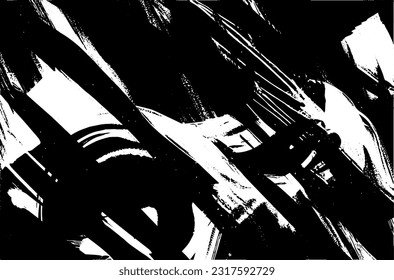 Grunge black and white texture abstract
