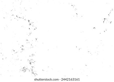 Grunge textura en blanco y negro. Fondo monocromo abstracto patrón de grietas, virutas, arañazos, manchas, rozaduras. Superficie antigua