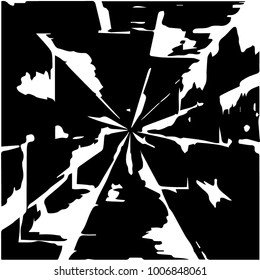 Grunge black and white texture background. Abstract vector Texture

