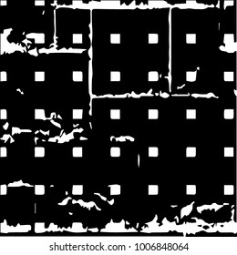 Grunge black and white texture background. Abstract vector Texture
