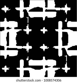Grunge black and white texture background. Abstract vector Texture
