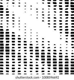Grunge black and white texture background. Abstract vector Texture