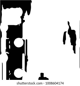 Grunge black and white texture background. Abstract vector Texture
