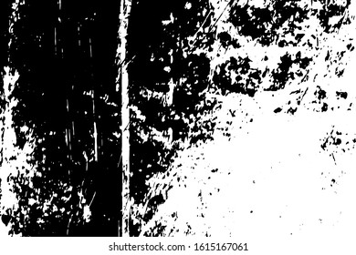 Grunge black and white texture background (Vector). Use for decoration, aging or old layer