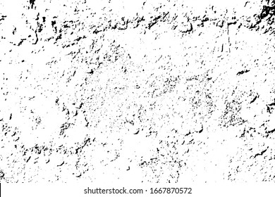 Fondo de textura en blanco y negro (Vector). Uso para decoración, envejecimiento o capa antigua