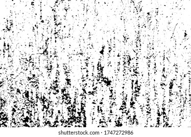 Grunge black and white texture background (Vector). Use for decoration, aging or old layer