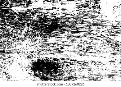 Grunge black and white texture background (Vector). Use for decoration, aging or old layer