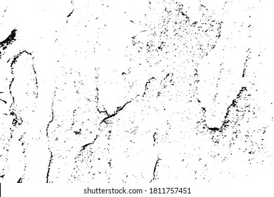 Grunge black and white texture background (Vector). Use for decoration, aging or old layer