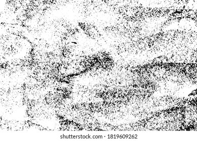 Grunge black and white texture background (Vector). Use for decoration, aging or old layer