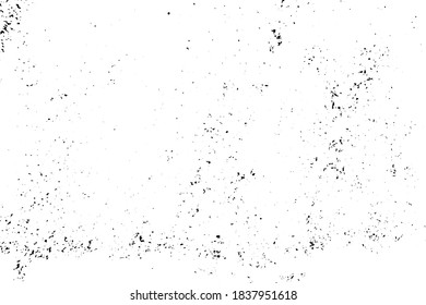 Grunge black and white texture background (Vector). Use for decoration, aging or old layer