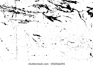 Grunge black and white texture background (Vector). Use for decoration, aging or vintagelayer