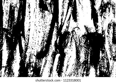Grunge Black And White Texture for Create Abstract  Scratched, Vintage Effect With Noise And Grain.  Handmade technique.  Vector texture.
