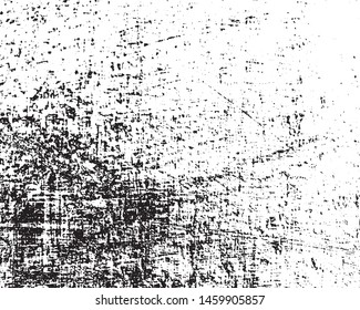 Grunge black and white Texture. Dark messy dust overlay distressed background. Create vector design abstract dotted, scratched, noise and grain.
