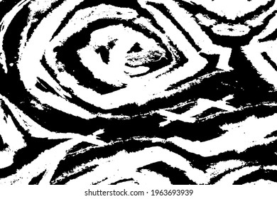Grunge black and white. The grunge texture is monochrome. Pattern of dirt, dust, cracks, chips. Worn old surface