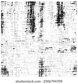 Grunge Black and White Texture Pattern