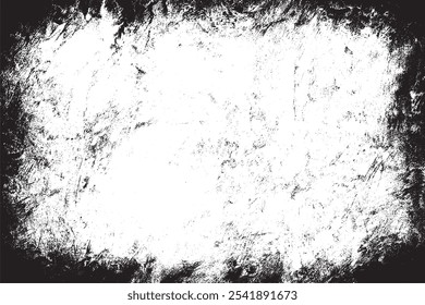 Textura grunge em preto e branco. Padrão de uma antiga superfície usada. Fundo da cidade suja
