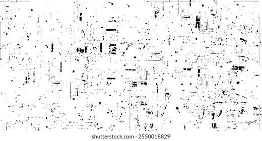 Grunge black and white texture. Pattern of an old worn surface. background texture vector art eps