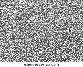 Grunge Black and White Texture. Textured background. Distress vector texture.