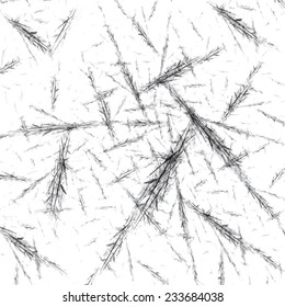 Grunge black and white texture. Vector ink grunge brush. 