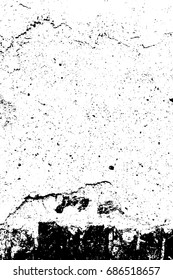 Grunge black and white texture vector background