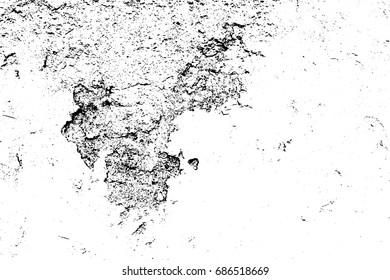 Grunge black and white texture vector background