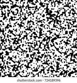 Grunge black and white texture. Vector abstract monochrome background