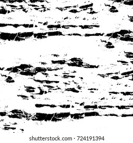 Grunge black and white texture. Vector abstract monochrome background