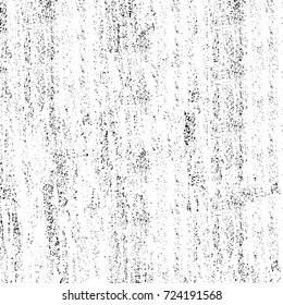 Grunge black and white texture. Vector abstract monochrome background