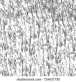 Grunge black and white texture. Vector abstract monochrome background