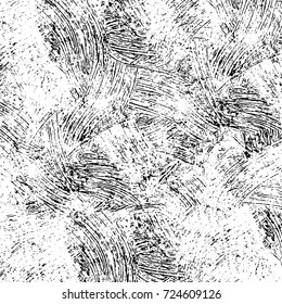 Grunge black and white texture. Vector abstract monochrome background