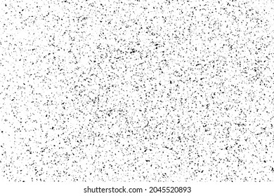 Grunge black and white textured background (Vector). Use for noise adding, decoration, aging or old layer