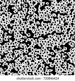 Grunge black and white urban style vector. Abstract texture crack. Dark background monochrome