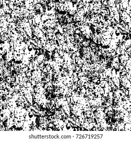 Grunge black and white urban style vector. Abstract texture crack. Dark background monochrome