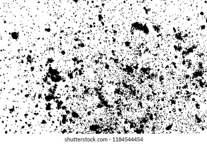 Grunge Black and White Urban Texture Template. Abstract Overlay Distress wall Background, Design element, Vintage Effect, Vector Illustration eps 10