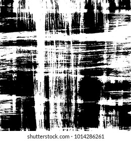 Grunge black and white urban vector texture. Messy dust overlay distressed background. Scratched, vintage effect with noise and grain.