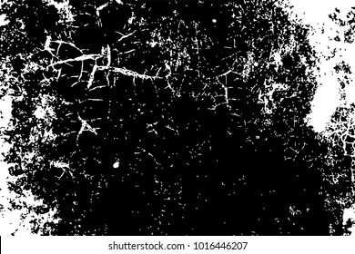 Grunge Black And White Urban Vector Texture Template