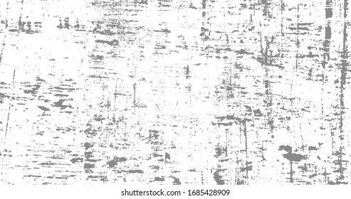 Grunge Black And White Urban Vector Texture Template. Dark Messy Dust Overlay Distress Background. Easy To Create Abstract Dotted, Scratched, Vintage Effect With Noise And Grain