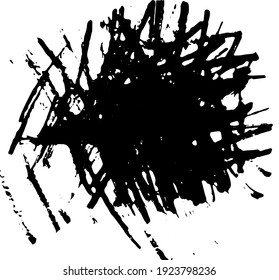Grunge black and white urban vector texture template. Dark Dirty Dust Overlay Distress Background. Easily create an abstract dotted, scratched, vintage effect with noise and grain