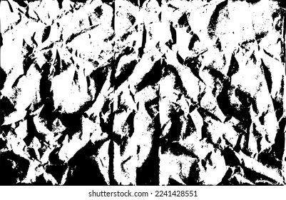 Grunge Black And White Urban Vector Texture Paper Texture Template Dark Messy Dust Overlay Distress Background Easy To Create Abstract Dotted, Scratched, Vintage Effect With Noise And Grain 01