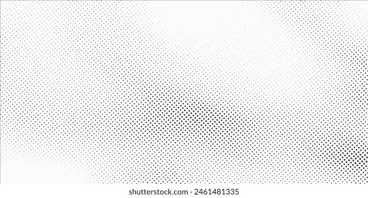 Grunge Schwarz-Weiß Urbane Vektorgrafik Textur Vorlage. Dunkler, chaotischer Staub-Overlay-Notfall-Hintergrund