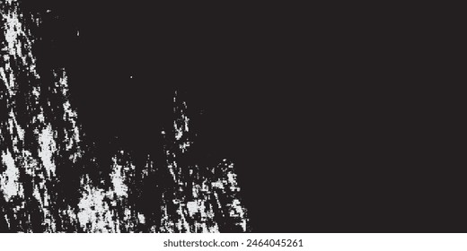 Plantilla de textura de Vector Urbana en blanco y negro Grunge. Fondo De Sufrimiento De Superposición De Polvo Desordenado Oscuro. Fácil De Create Abstractas Punteado,