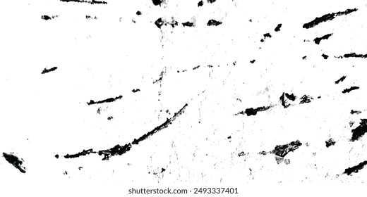 Grunge Black and White Urban Vector Texture. Grunge is black and white. Abstract monochrome background. The texture of cracks, scratches, chips, scuffs. Vintage old surface covered with dirt,