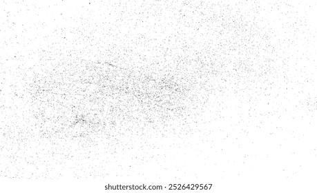 Grunge black and white urban vector texture template. Dark messy dust overlay distress background.