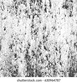 Grunge black and white urban vector texture template. Dark messy dust overlay distress background. Easy to create abstract dotted, scratched, 
vintage effect with noise and grain. Vector illustration.